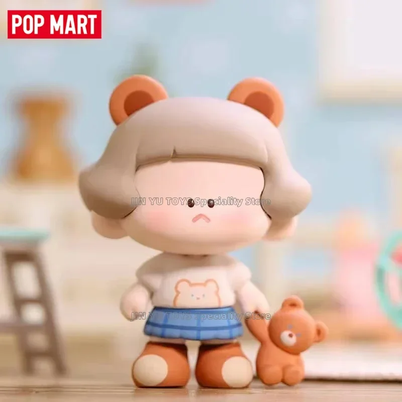 POP MART Little Cookie Girlfriends Series Blind Box Confirm Style Toys Anime Figure Model Mystere Doll Popular Desktop Ornaments