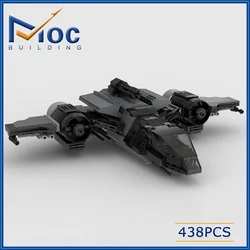 438pcs Star Movie Serie Interplanet The Buccaneer Building  Block MOC Spaceship Model Assembly Bricks Toy For Kid Gift MOC-90680