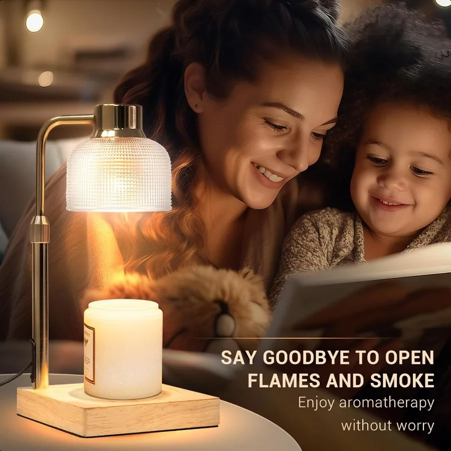 مصباح تدفئة الشموع مع مؤقت: هدايا عيد الميلاد للنساء هدايا عيد الميلاد للنساء أمي صديق شقيقة منزل الاحترار هدية منزل جديد #2