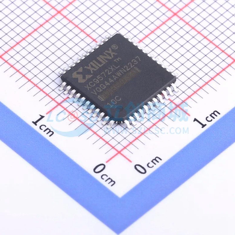 100% NewOriginal XC XC9572 XC9572XL XC9572XL-10 XC9572XL-10C VQG44C XC9572XL-10VQG44C QFP-44 Programmable Logic Devices CPLD