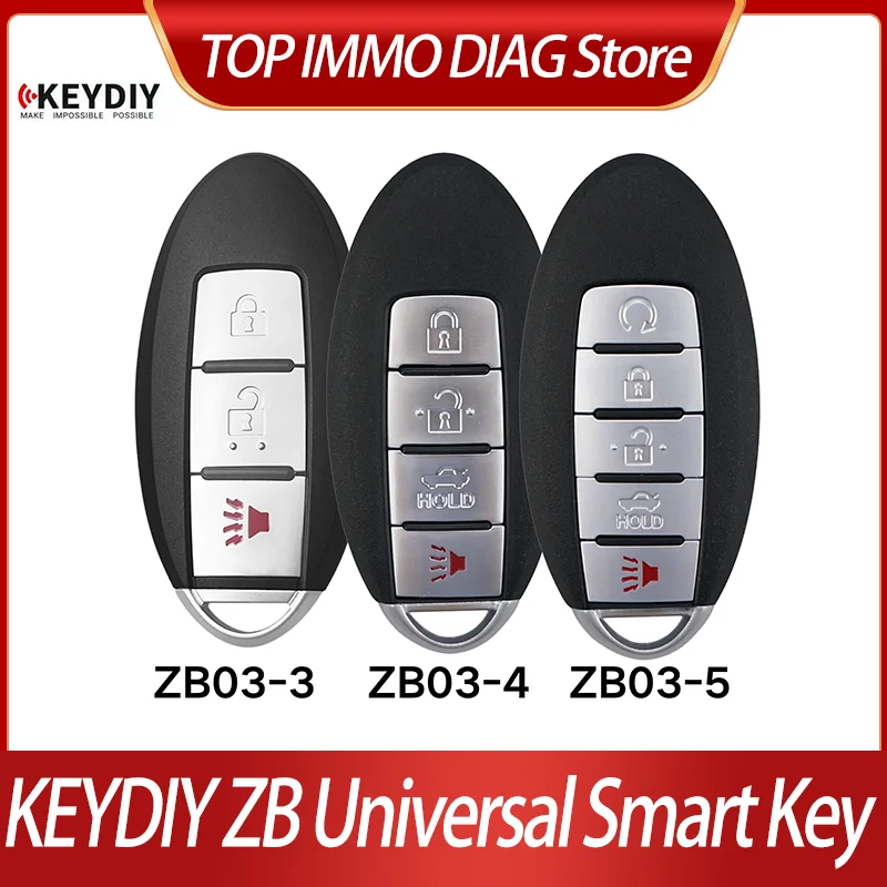 KeyDiy ZB03-3 ZB03-4 ZB03-5 ZB04 ZB36 ZB42 ZB10 Universal Smart Key ID46 47 48 49 4A Chip Type KD900/KDMAX MINI PROG/KDX2/KDX4