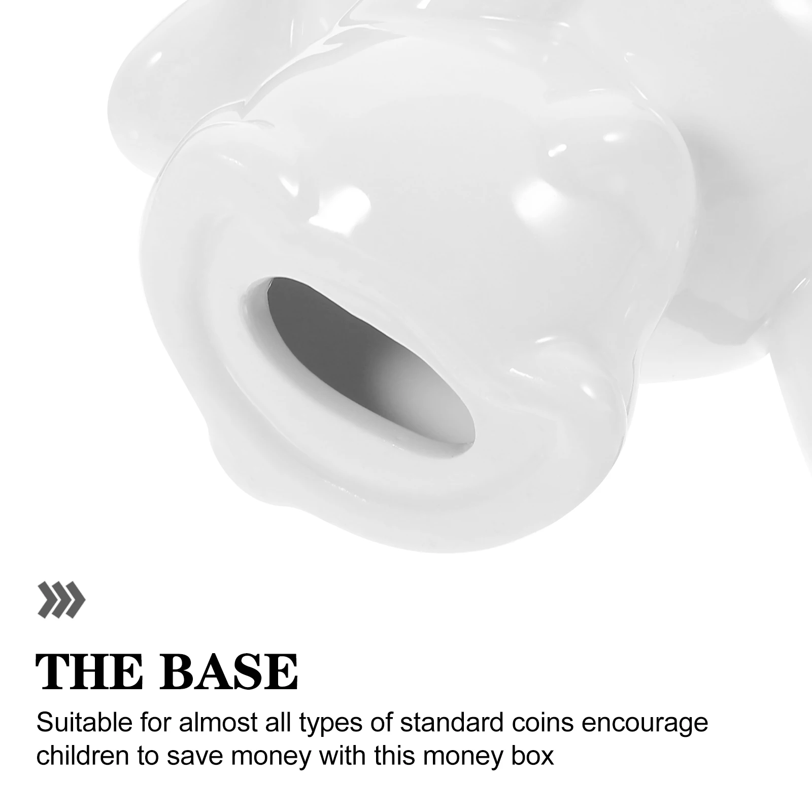 

Ceramic Bunny Coin Bank Rabbit Piggy Bank Cute Saving Jar Unbreakable Money Box Table Ornament Ceramic Rabbit