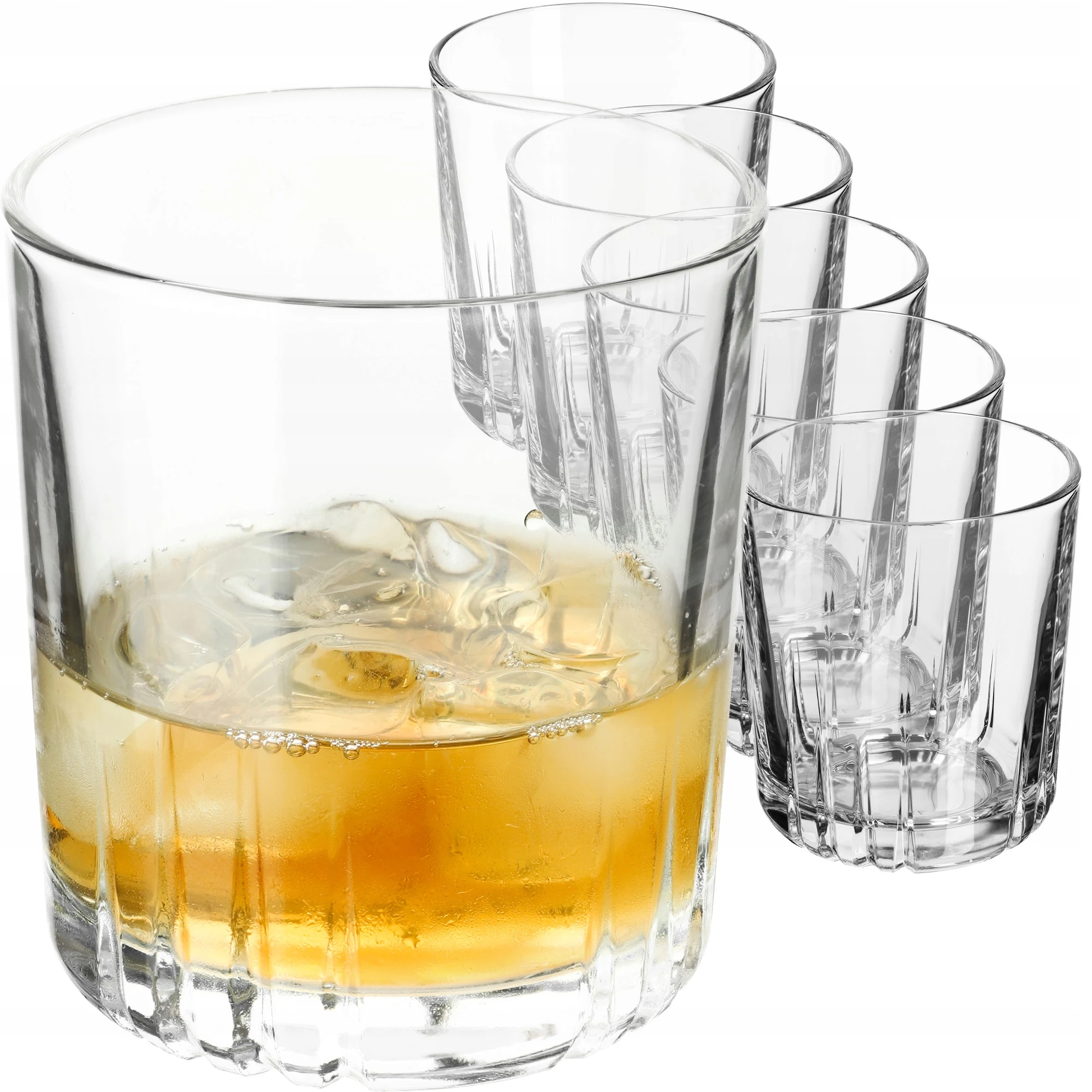 KADAX-glazen 280 ml glazen set 6-delig voor whisky-sap