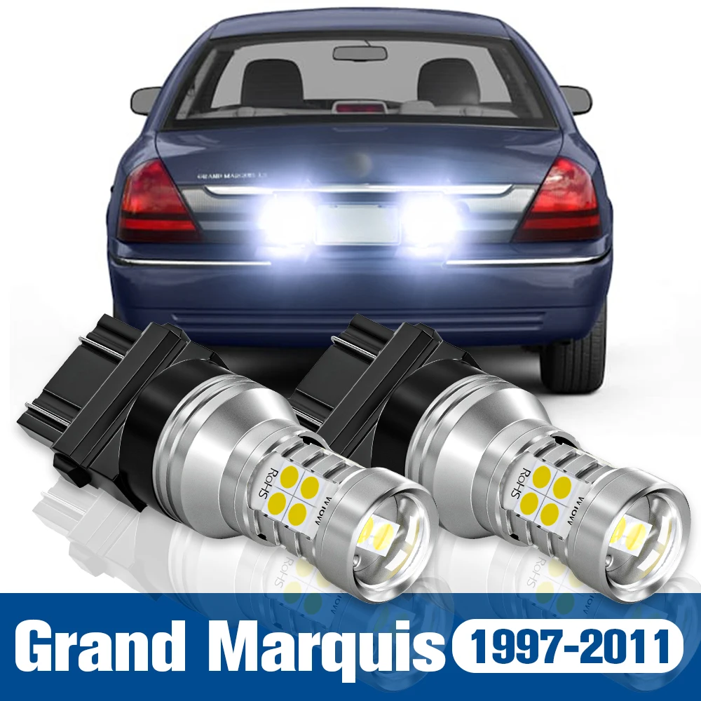 

2x LED Reverse Light Back up Lamp Accessories Canbus For Mercury Grand Marquis 1997-2011 2003 2004 2005 2006 2007 2008 2009 2010