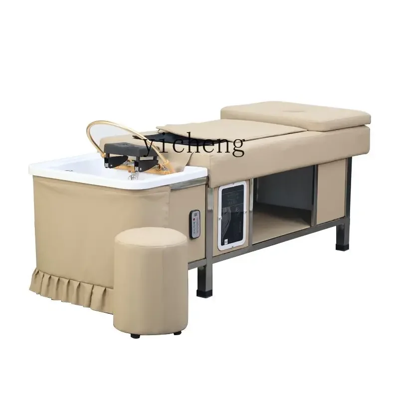 

XL automatic intelligent electric massage hair treatment shampoo bed water circulation fumigation special Thai style