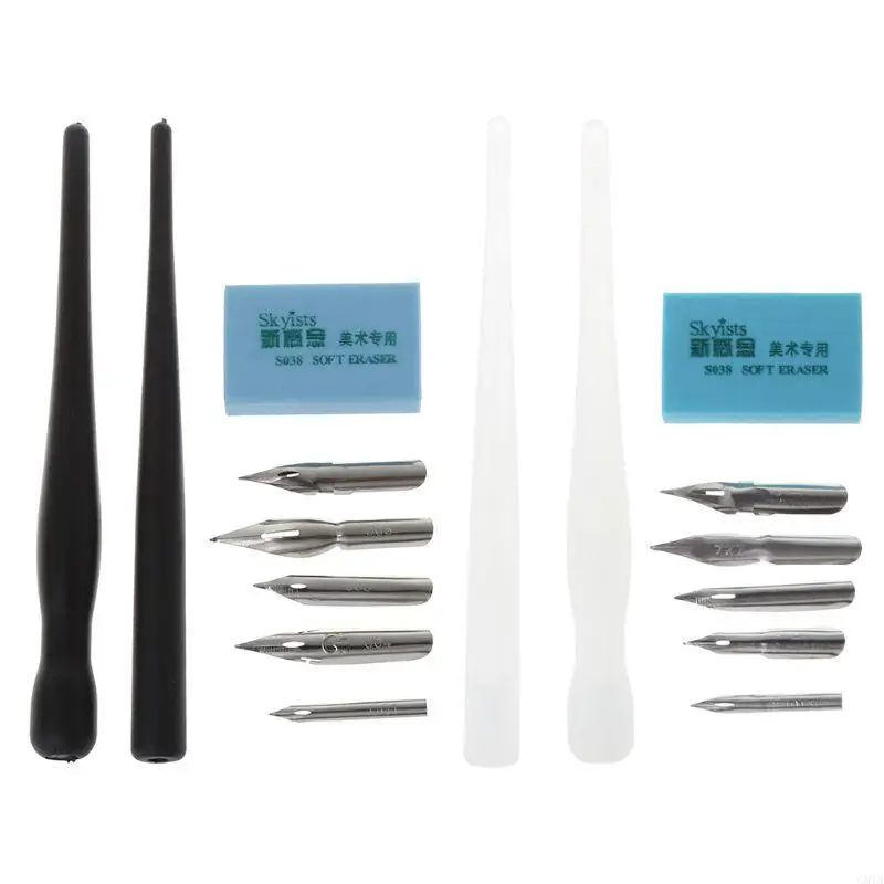 G8TA Manga Dip Pen Holder Set Comic Drawing Tools набор каллиграфия + 5 Nibs
