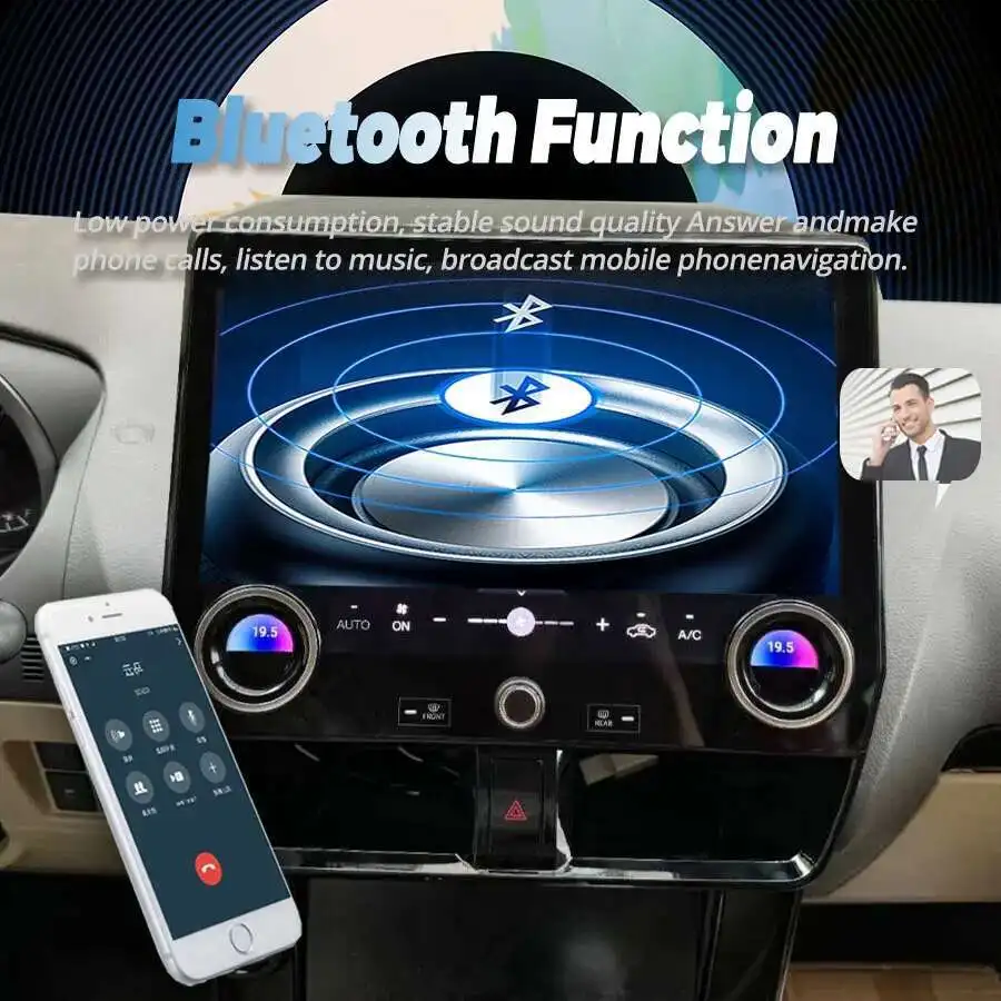 For Toyota Prado 120 2009-2022 For Lexus Gx470 GX550 11.5inch Android BT SIM Car Radio Stereo Navigation Carplay built-in 360