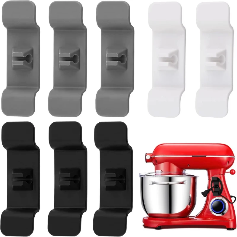 1-5Pcs Cable Holder Clip Universal Cord Wrapper Cord Organizer Cables Storage Cable Mixer Blender Kitchen Appliances Wrapperrs