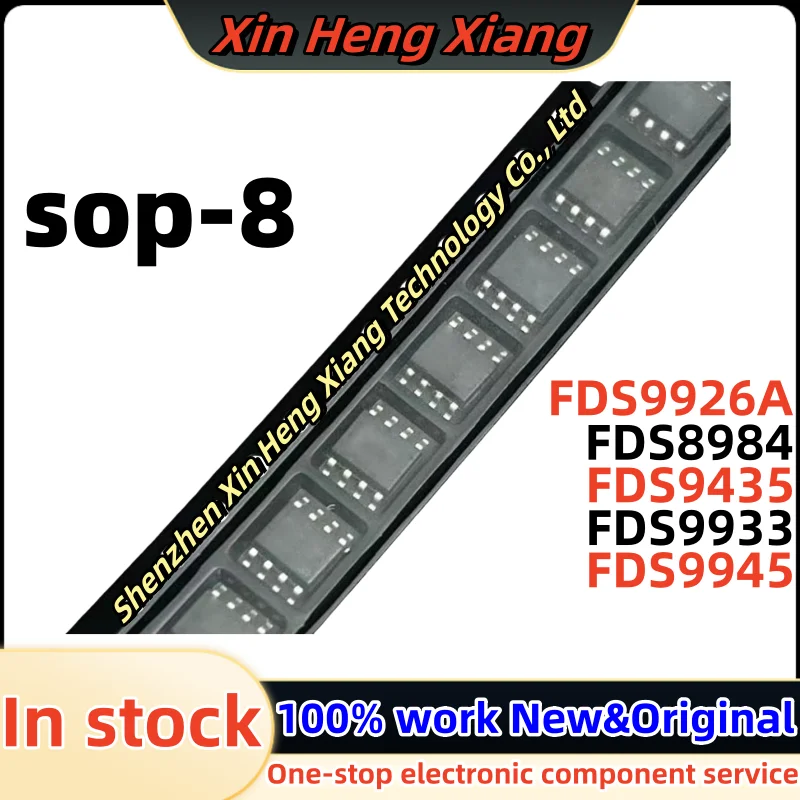 (10pcs)FDS9435 FDS9933 FDS9945 FDS9926A FDS8984 sop-8 Chipset