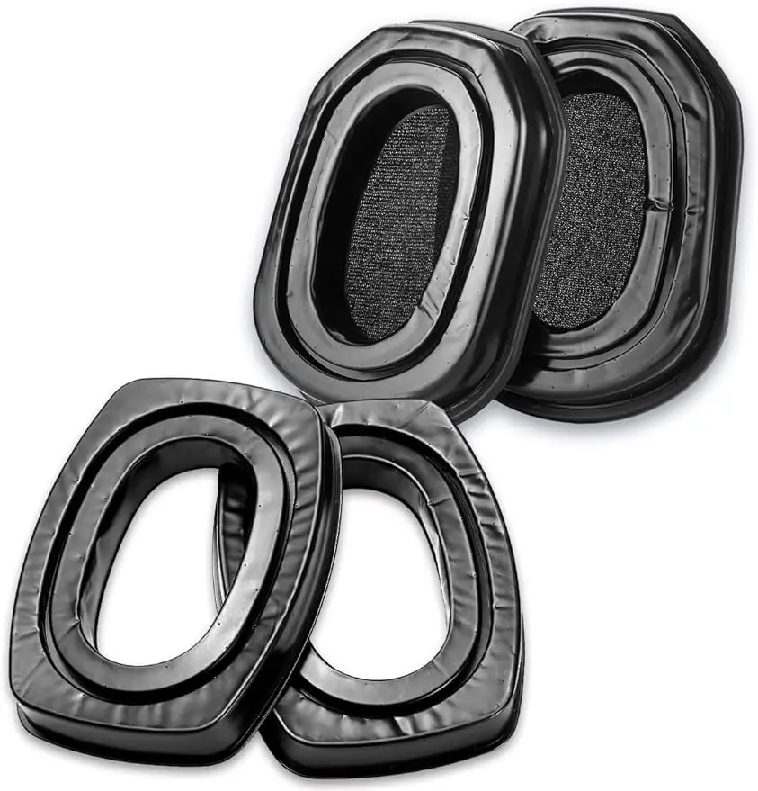 1Pair Gel Ear Pads for Howard Leight by Honeywell Impact Sport Pro Sync Leightning Earmuffs