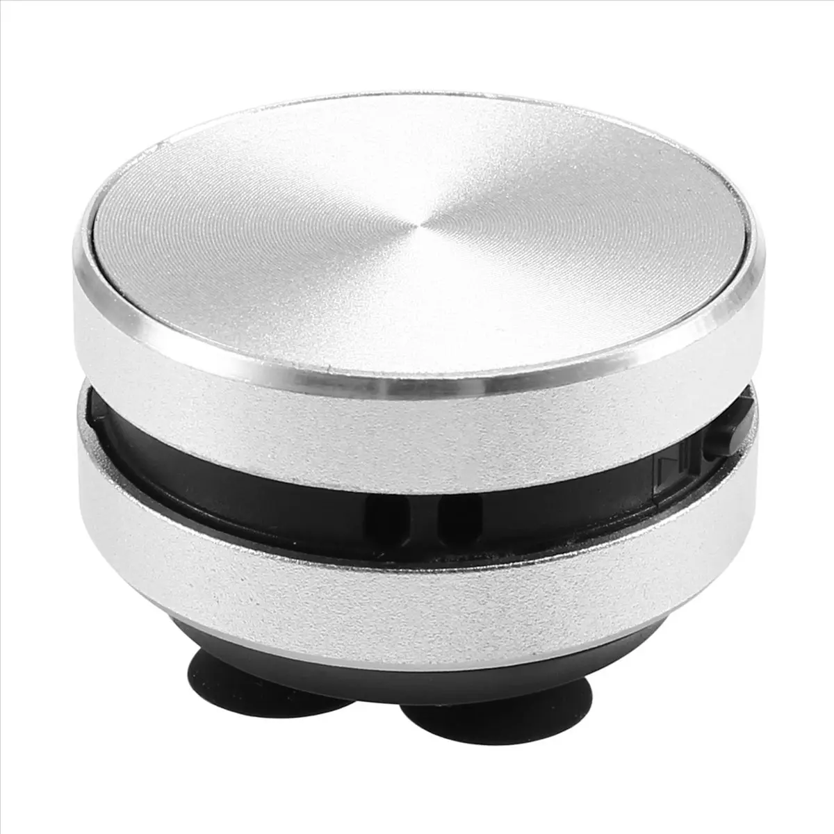 AABFK Portable Compatible Bone Conduction Speaker Stereo Sound Bluetooth Speaker(Silver)