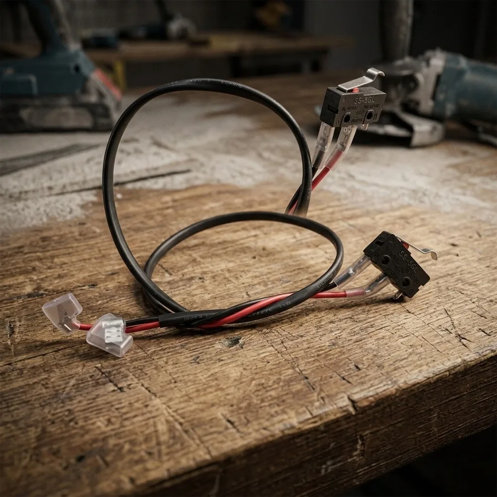 Stop Switch with Wires for SL TS410 TS420 Cut Off Saws Designed for Same Operational Environment as 4238 430 0500