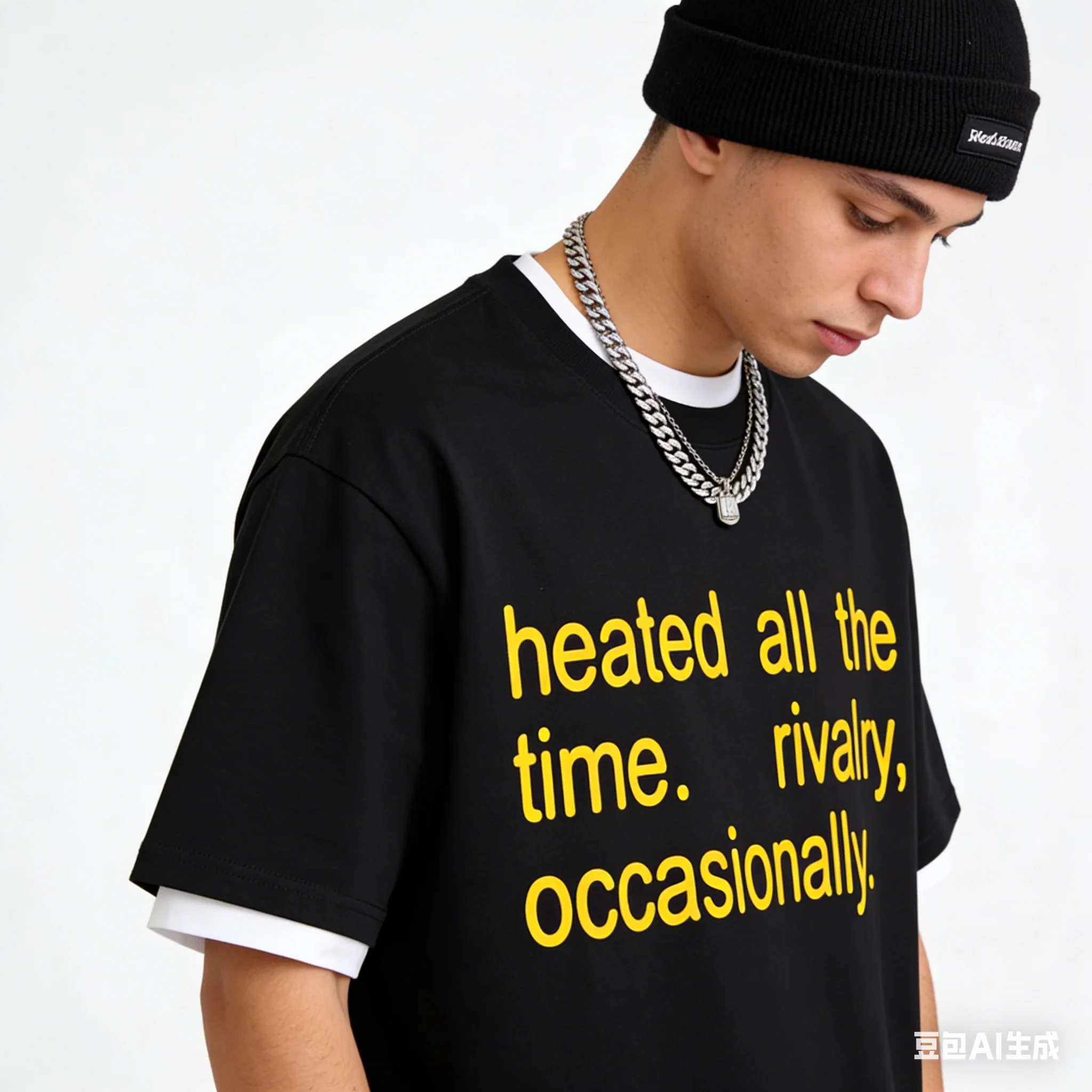 Heated Rivalry Heated All The Time Graphic T Shirts Men Women Fashion Popular T-shirt Cozy Cotton Oversized Casual Short Sleeve
