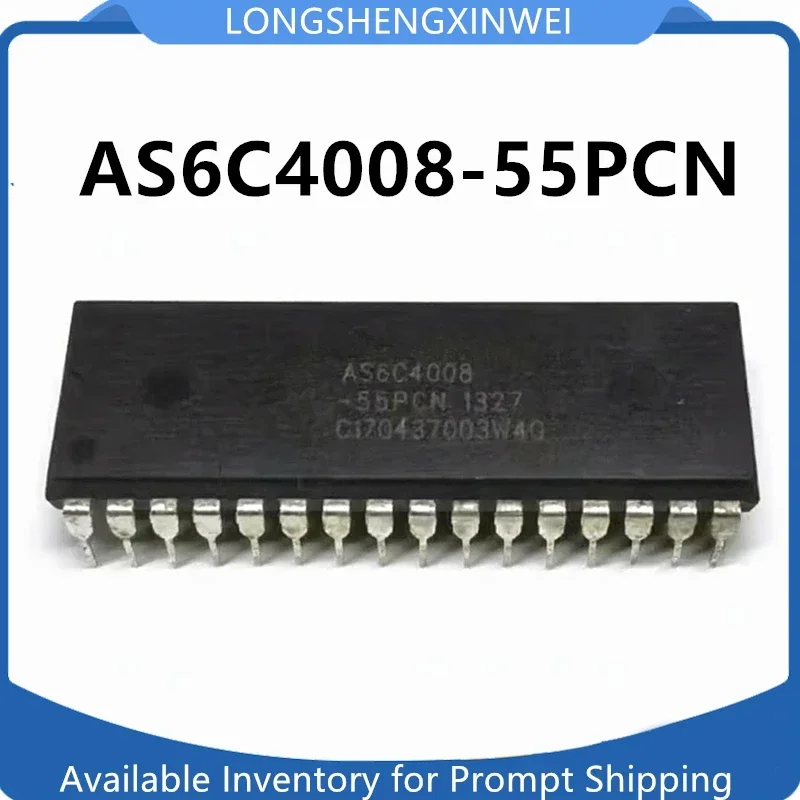10PCS NEW Original AS6C4008-55PCN Flash Memory Chip Static Random Access Memory in Stock