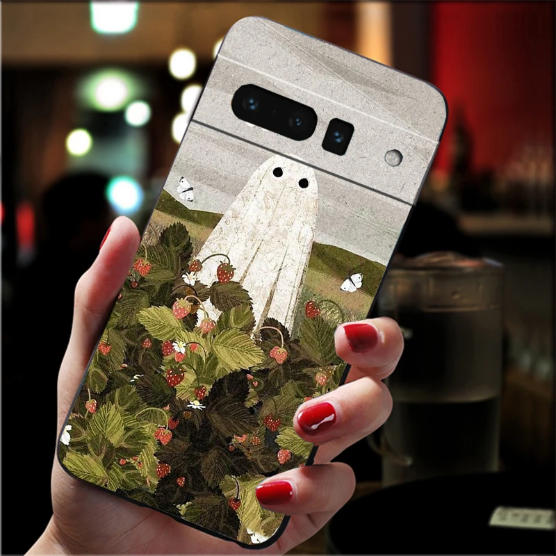 

Halloween Ghost Phone Case For Google Pixel 10 9 Pro XL 9A 8 7 6 Pro Pixel 8A 7A 6A Pixel 8 7 6 5