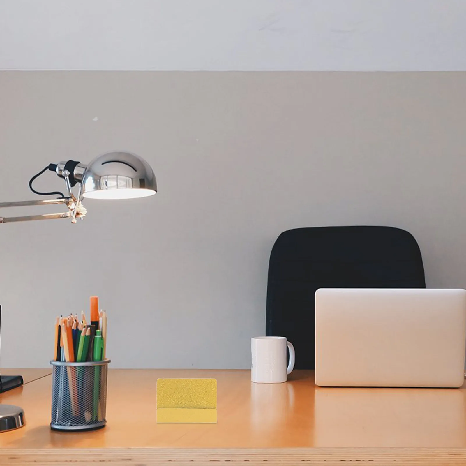 

Набор из 6 металлических визитниц из нержавеющей стали: вертикальный настольный органайзер для офиса, подставка для визиток