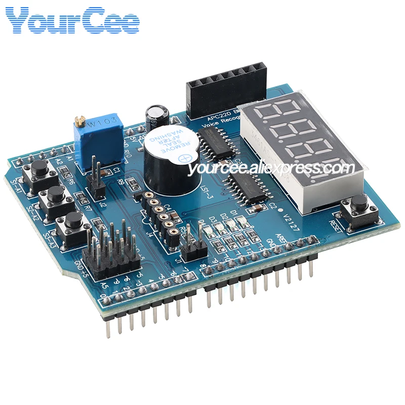 Multi functional expansion board module microcontroller development board LM35 IR integrated receiver head sensor interface