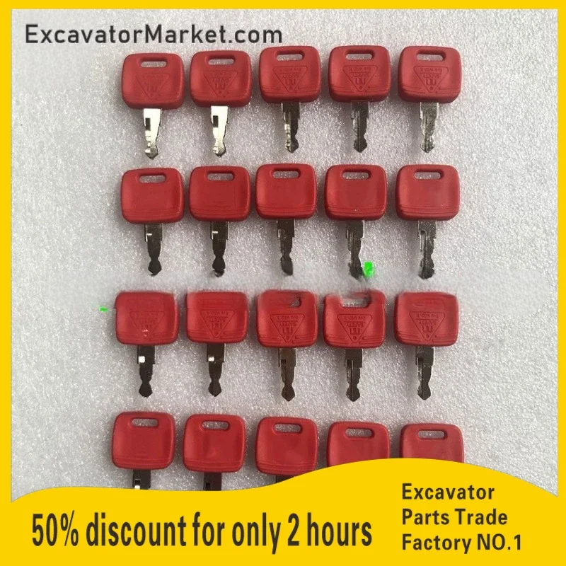 Excavator Accessories 20pcs Re183935 Key For New John Deere Tractor