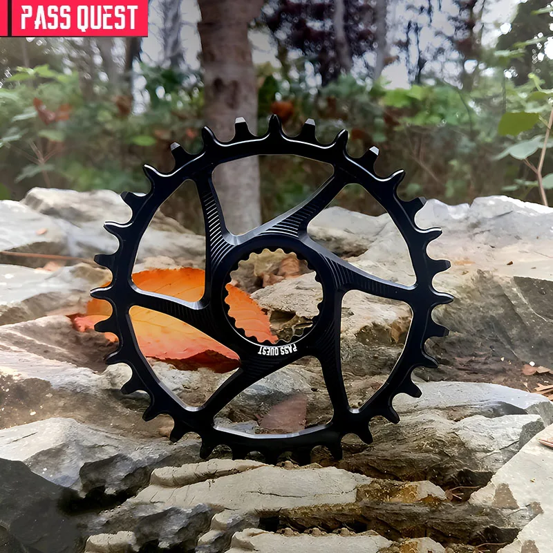 

PASS QUEST 6mm offset for M6100 M7100 M8100 M9100 3mm offset Direct Mount Chainring ROUND