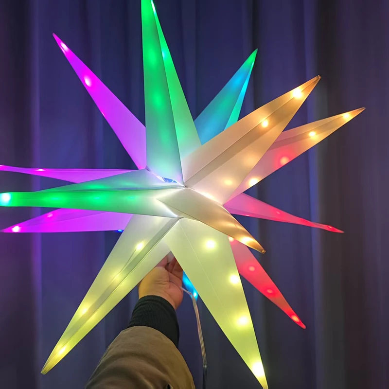 Explosive Starburst Night Light Bluetooth APP Control RGB Christmas Decoration Lamp Light Outdoor Waterproof  for Tree,Garden