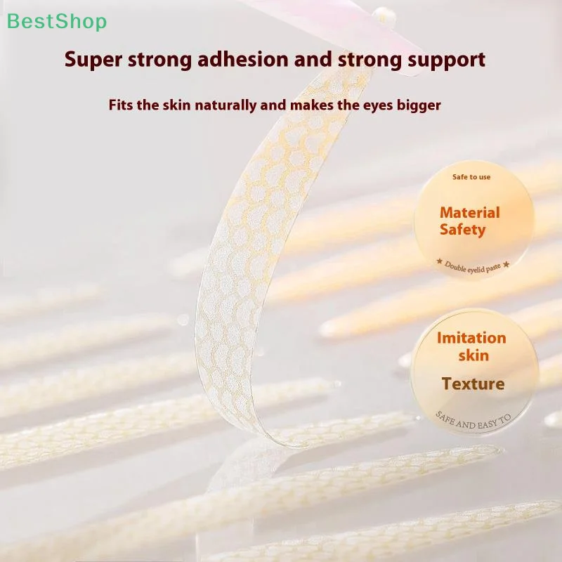 ★ ★ ★ 180/216/240 PCS สติกเกอร์ตาที่มองไม่เห็น Lace Eye Lift Strips Double Eyelid เทปกาวสติกเกอร์เทปตาเครื่องมือ Lash เทป