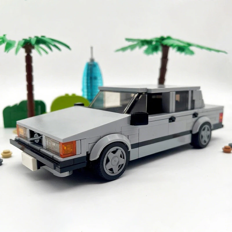 

338 шт. MOC Brick 740 Седан City Champion Суперкар Строительные блоки Рождественский подарок Игрушка для развития терпения и концентрации
