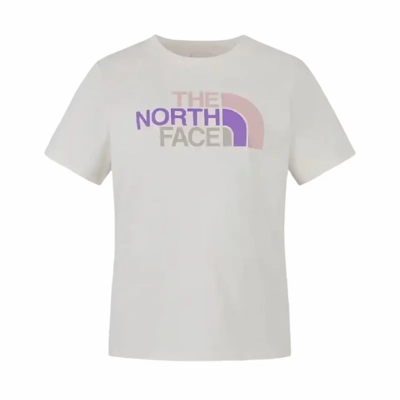 The North Face Urban Exploration SS25 Letter Print Cotton Crew Neck T-Shirt Men Breathable Short Sleeve Casual Tee