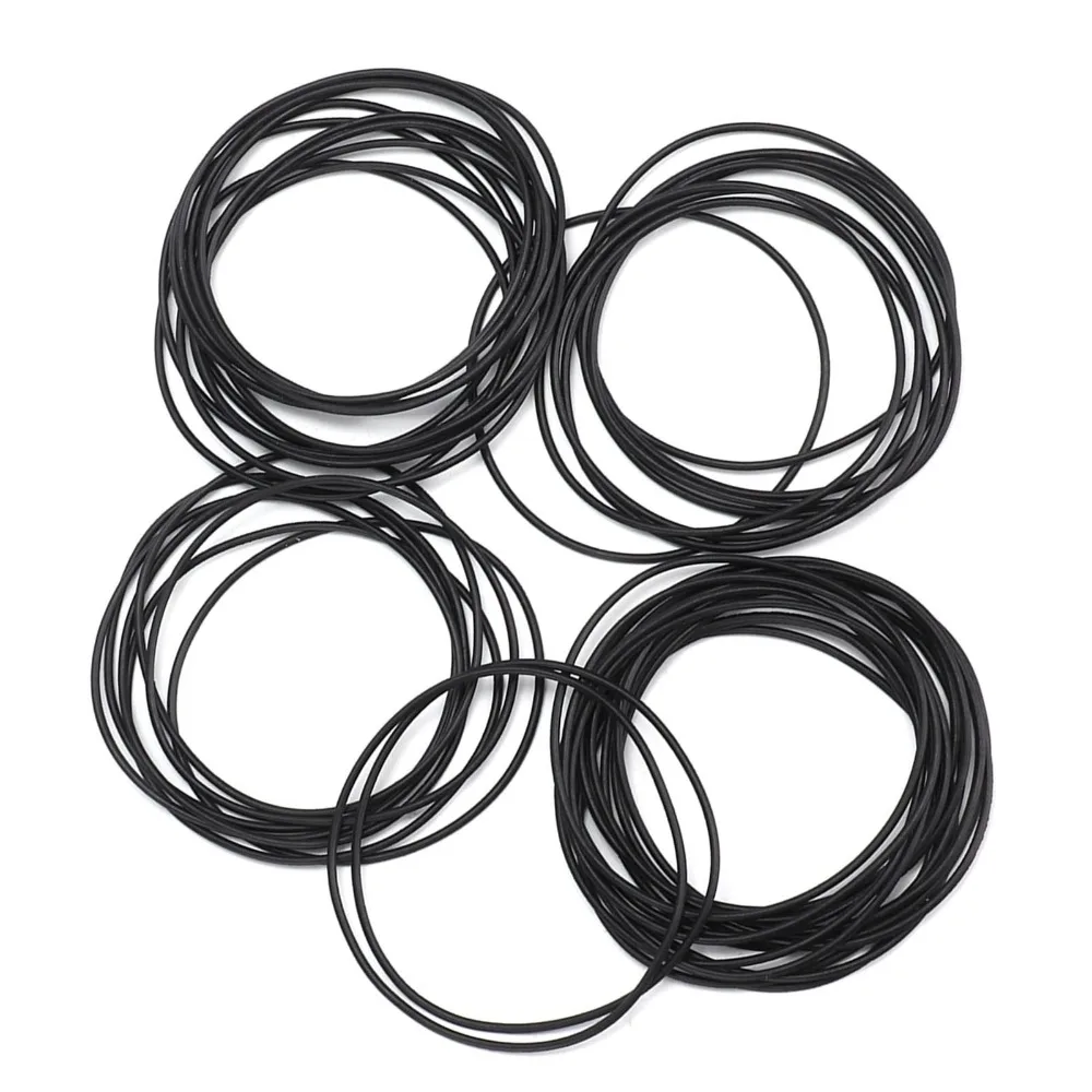 

Rubber Material Watch Back Gasket Round Shape 0.8mm Thickness O Ring Rubber Seal 500PCS/Bag Different Sizes Watch Gasket