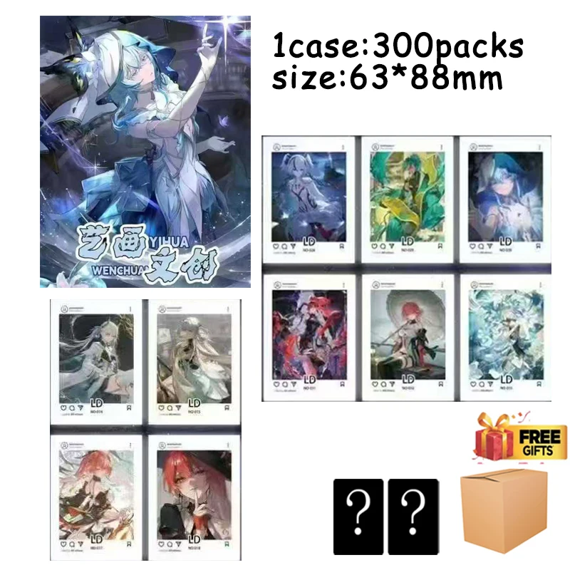 

YiHua Cultural Anime Ripping Card Set Wuthering Waves Game 269 Designs Premium Craftsmanship Collectors Edition