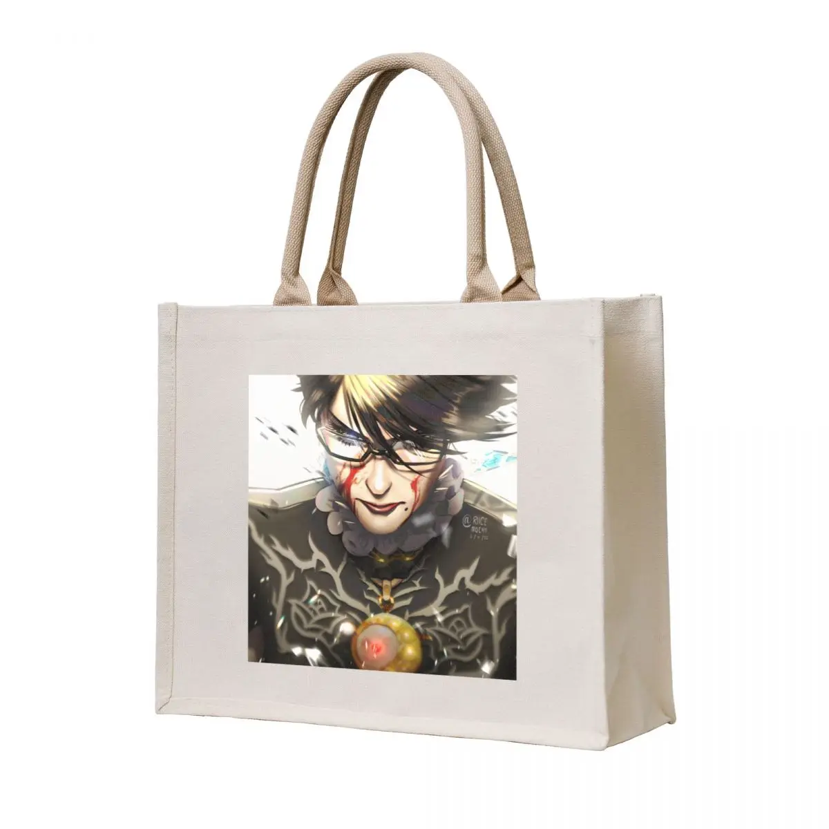 Angy Bayonetta :O Tote Bag tote bags aesthetic woman shopping bag cute tote bag