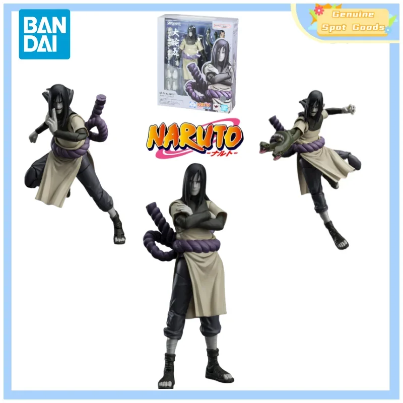 

Genuine Bandai NARUTO SHF Orochimaru Seeker of Immortality Anime Action Figures Model Figure Toys Gift for Toys Hobbies Children