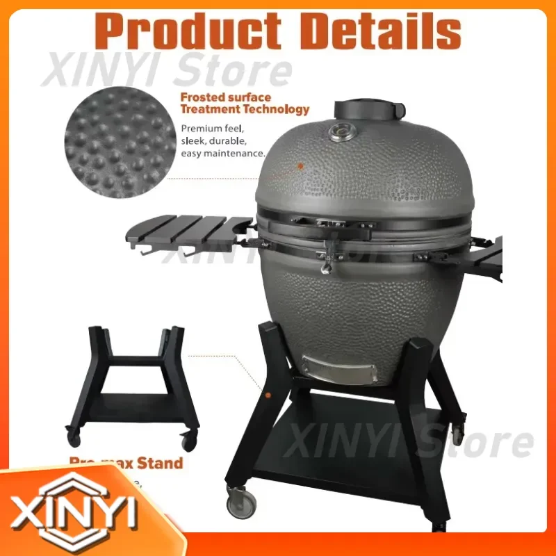 for Auplex Super Beast 27 Inch Kitchen Kamado 29 Inch Grill Komodo Barbecue Bbq Asadores De Carbon Outdoor