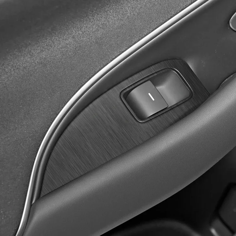 سيارة الكربون الداخلية ملصق السيارات نافذة رفع لوحة مائي ل XIAOMI SU7 2024-الحاضر LHD والعتاد الباب طبقة رقيقة واقية ملحق