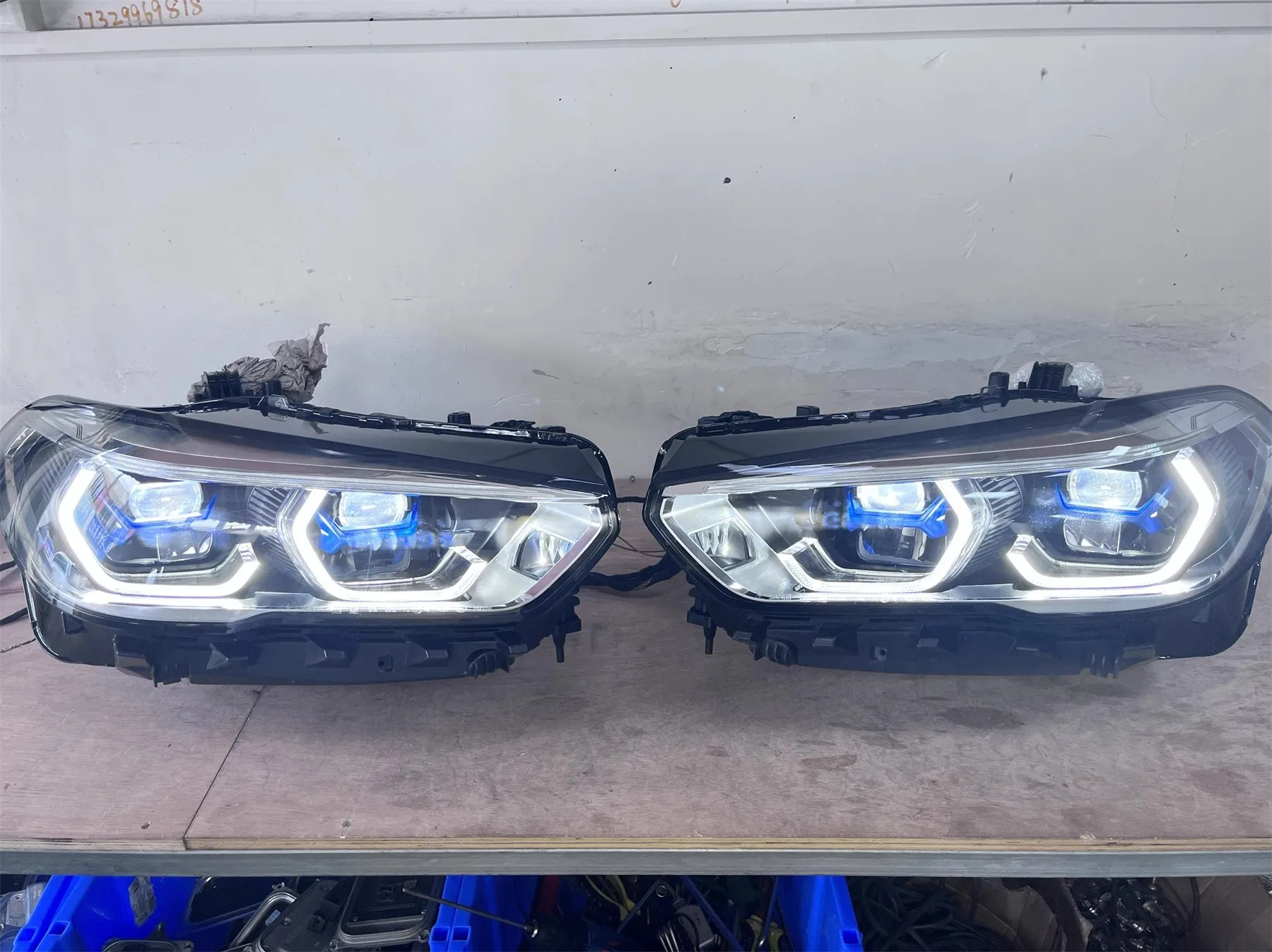 Front Headlight AFS laser headlamp for BMW X5 G05 X06 G06 Daytime Running DRL Turn signal