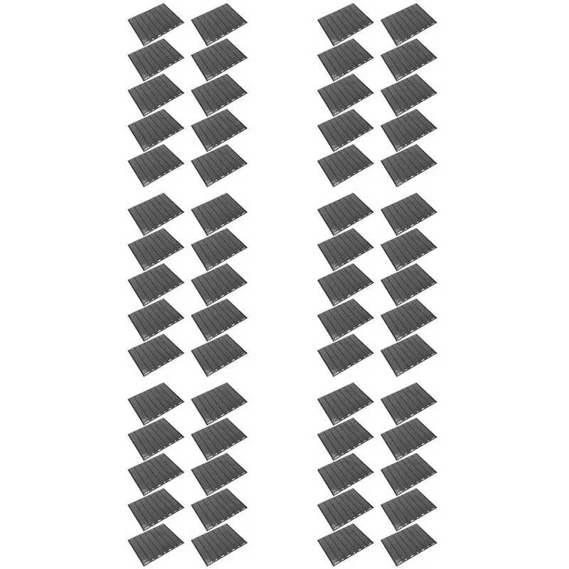 LICE-60PCS Stamp Grid Stamp Page Stamp Holders Of Stamp Album PVC Loose-Leaf Inners