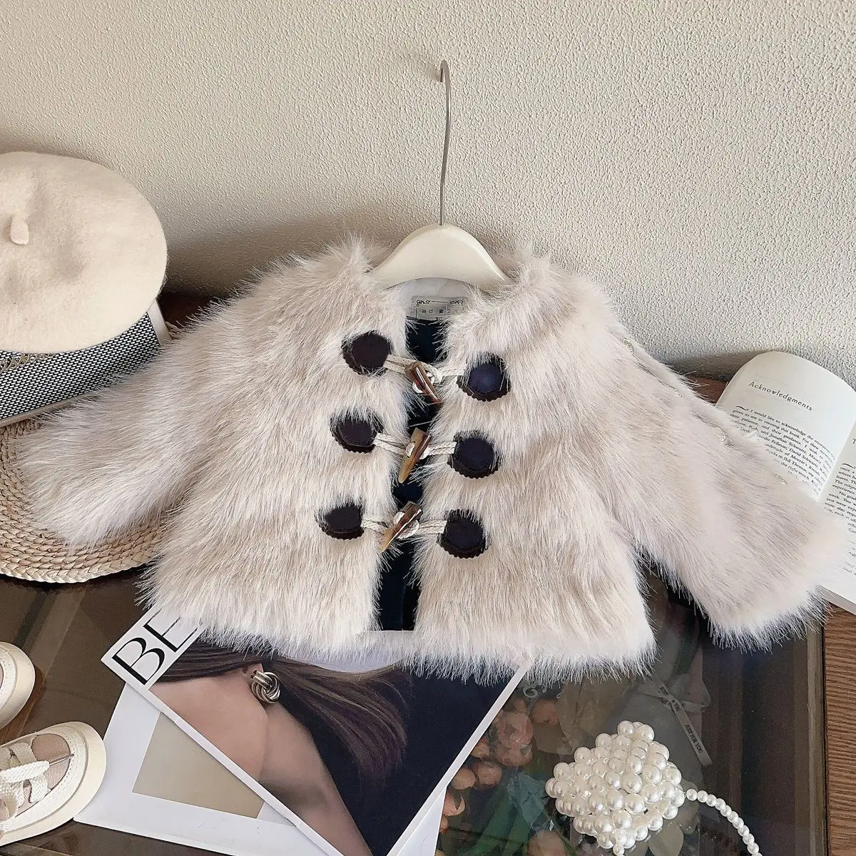 

Winter Warm Girls Jeans Girls Fur Jackets Thick Princess Kids CoatsChildren Outerwear 4 5 6 7 8 10 12Yrs