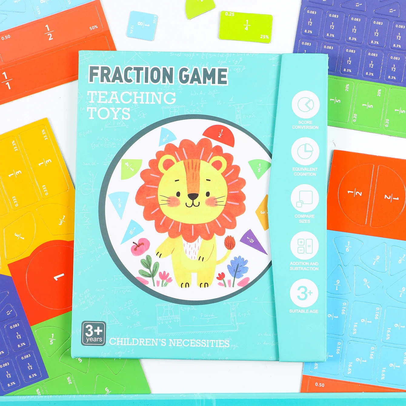 Libro de ejercicios de matemáticas Montessori para niños, rompecabezas de conteo, juguetes educativos, regalos de aprendizaje para el pensamiento matemático, para cumpleaños, días festivos, preescolar