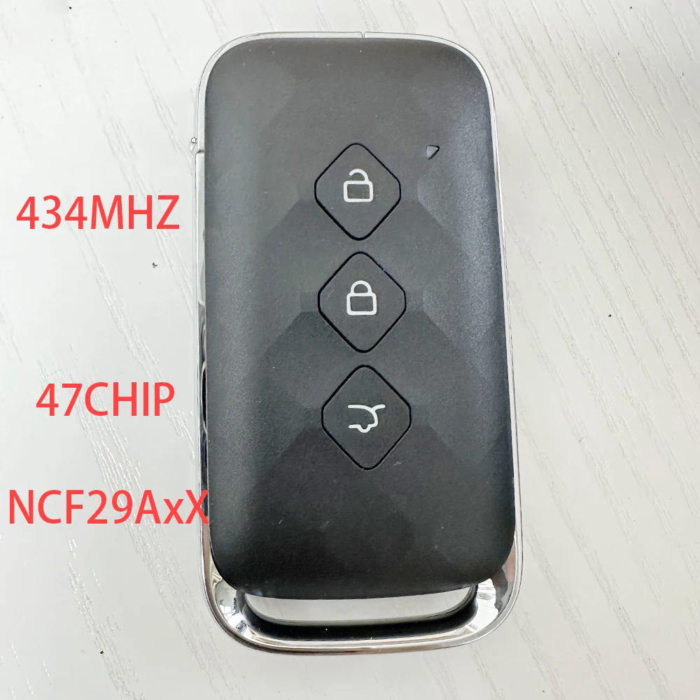Clé de télécommande originale 434MHZ pour Chevrolet Aveo Captiva 2024 avec 47 puces