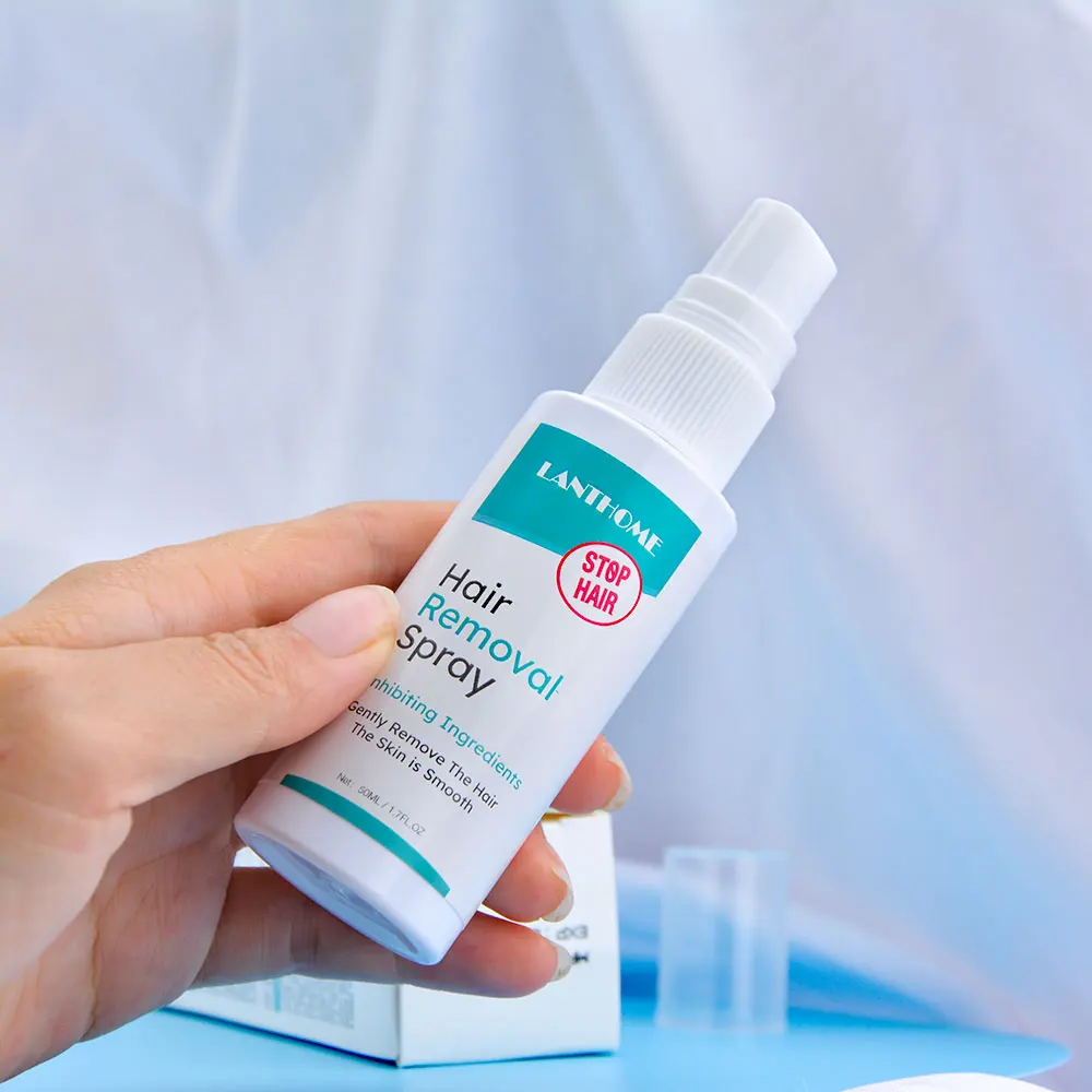 Lanthome Hair Removal Cream Spray Face Body Hair Depilatory Beard Bikini Legs Armpit 50ml Painless Hair Remover Spray