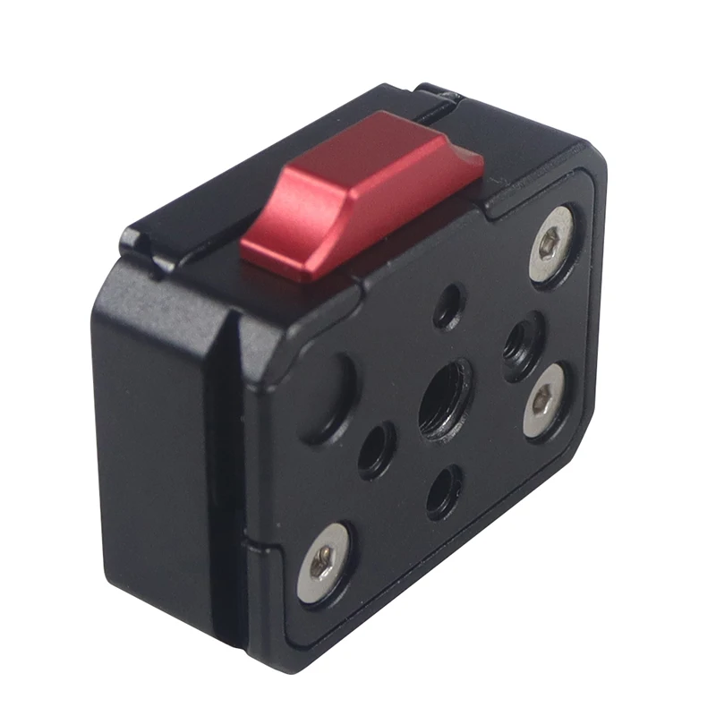 Feldmonitor Schnellspanner Schnellschalter Schiebeplatte V-Mount für Drift DJI OSMO 360 Actionkamera für 38 mm Arca-Typ-Stativ – Detail 15