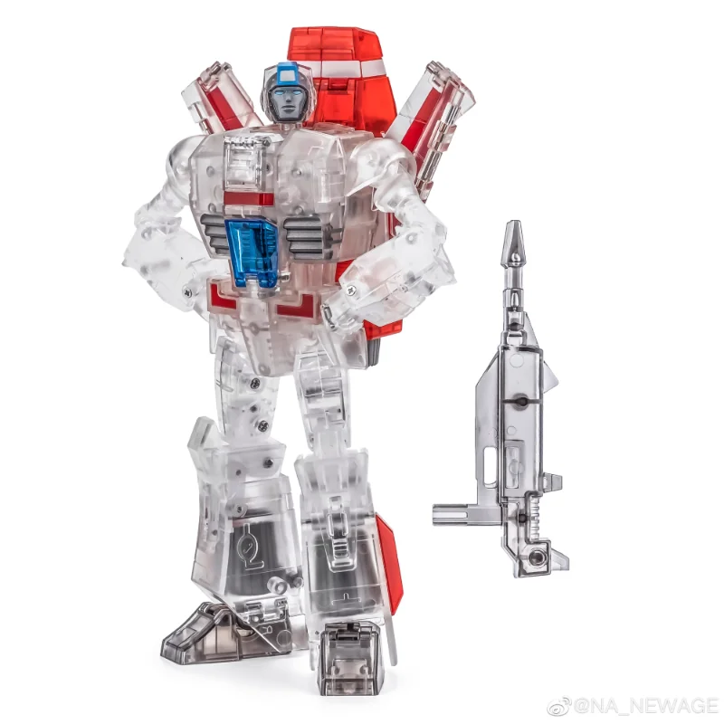 【Produits ponctuels】 jouets transformés originaux NEWAGE NA H45T ciel feu coloré Transparent Firefox petite Proportion poupée d'action