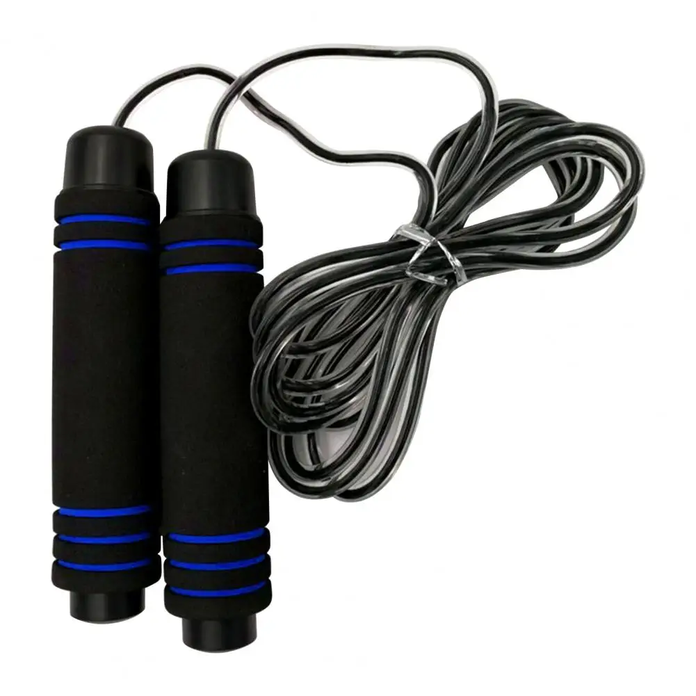 

Jump Rope Tangle-Free Rapid Speed Screw-Free 360 Degree Spin Sponge Handle Adjustable Length Speed Jump Rope Fitness Equipment