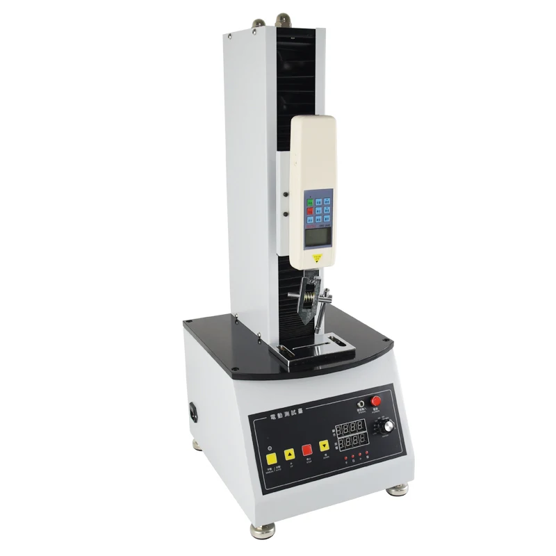 AEL electric vertical single column test stand,Pointer type digital display type dynamometer