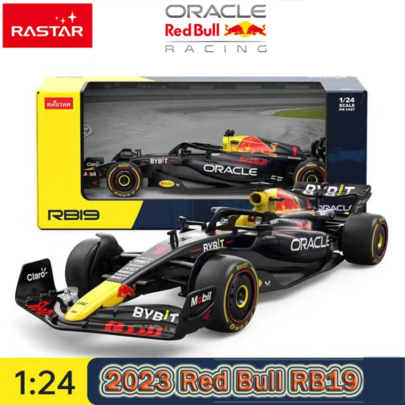 

Rastar 2023 Red Bull RB19 гоночные автомобили масштаб 1/24 литая под давлением модель автомобиля 2023 Чемпион автомобили Red Bull RB19 для взрослых