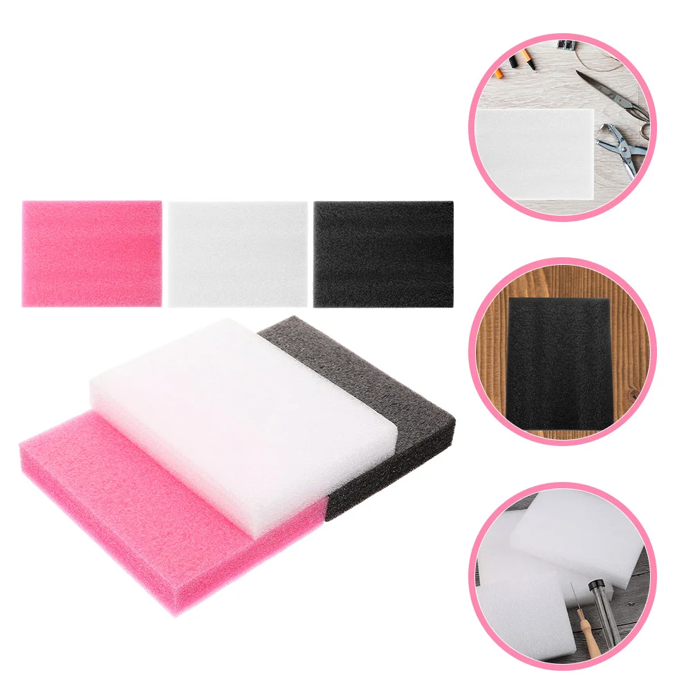 6 Pcs Wool Felt Foam Pad Fabric Pin Cushion Large High Density Blocks Felting DIY Mat