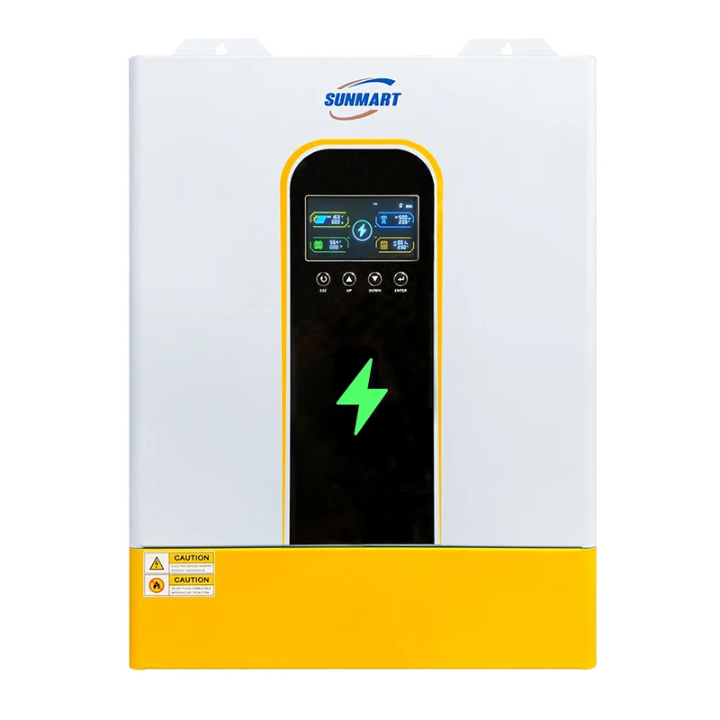 11KW48V Solar Power Inverter on off Grid Solar Hybrid Inverter with Parallel Function 60-500V PV Input Voltage - view 3