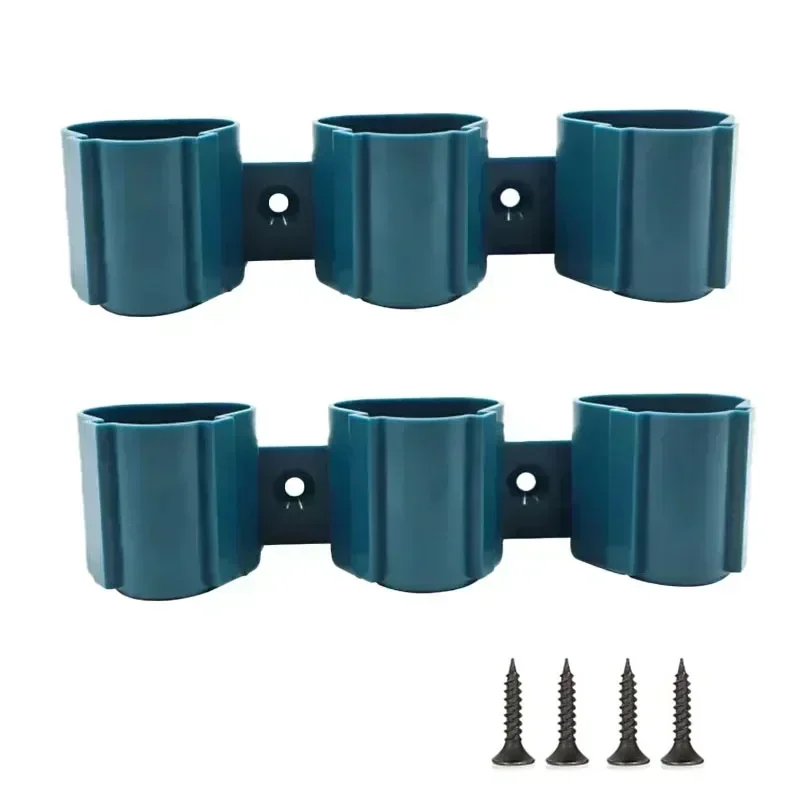 5 Pcs for Bosch for Milwaukee for Makita for Dewalt Mounting Bracket Storage Box Lithium-ion Battery Holder Storage Power Tools