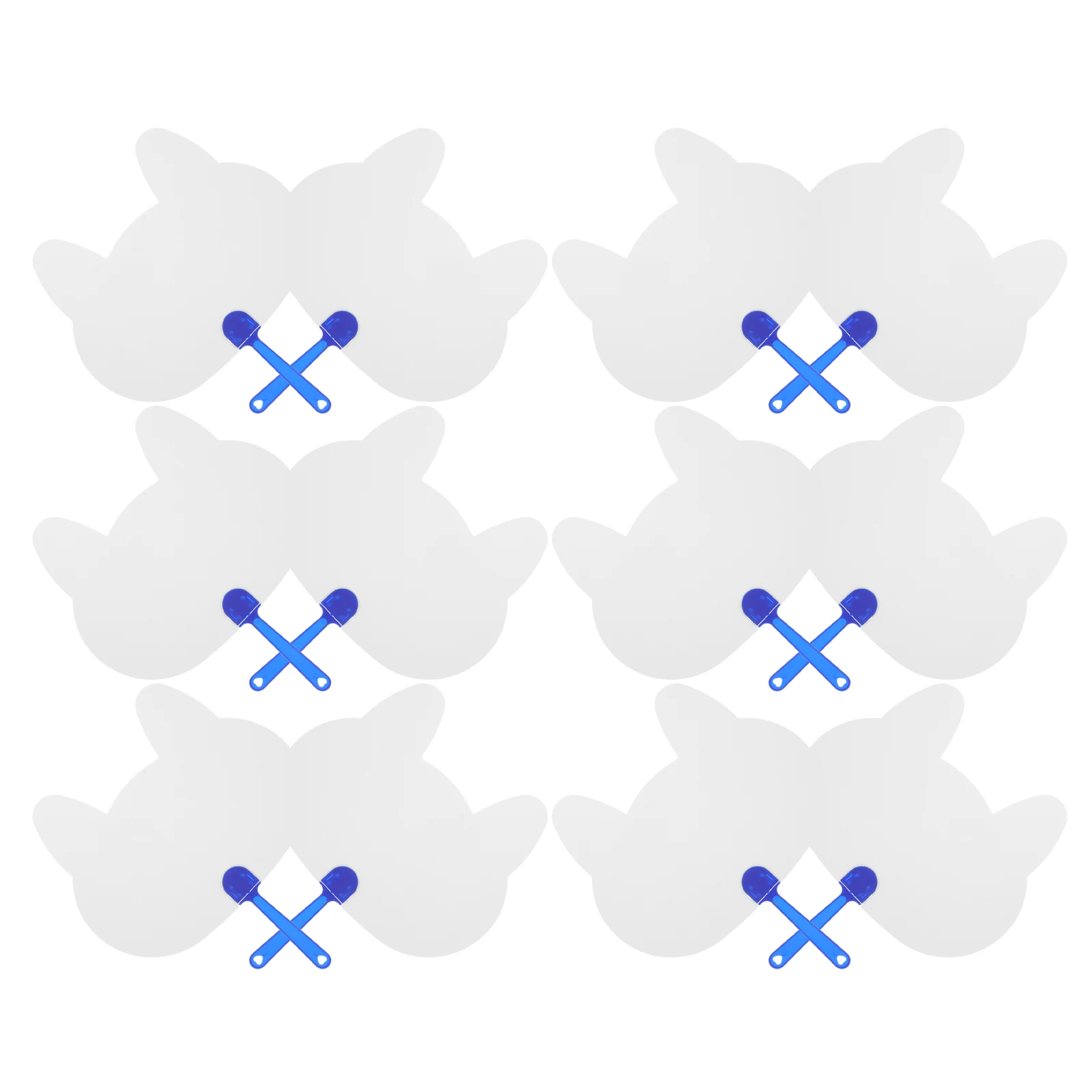 

12Pcs Blank Hand Fans DIY Graffiti Fans for Kids Party Painting Festivals Creative Thinking Graffiti Fan Children Hand Fan