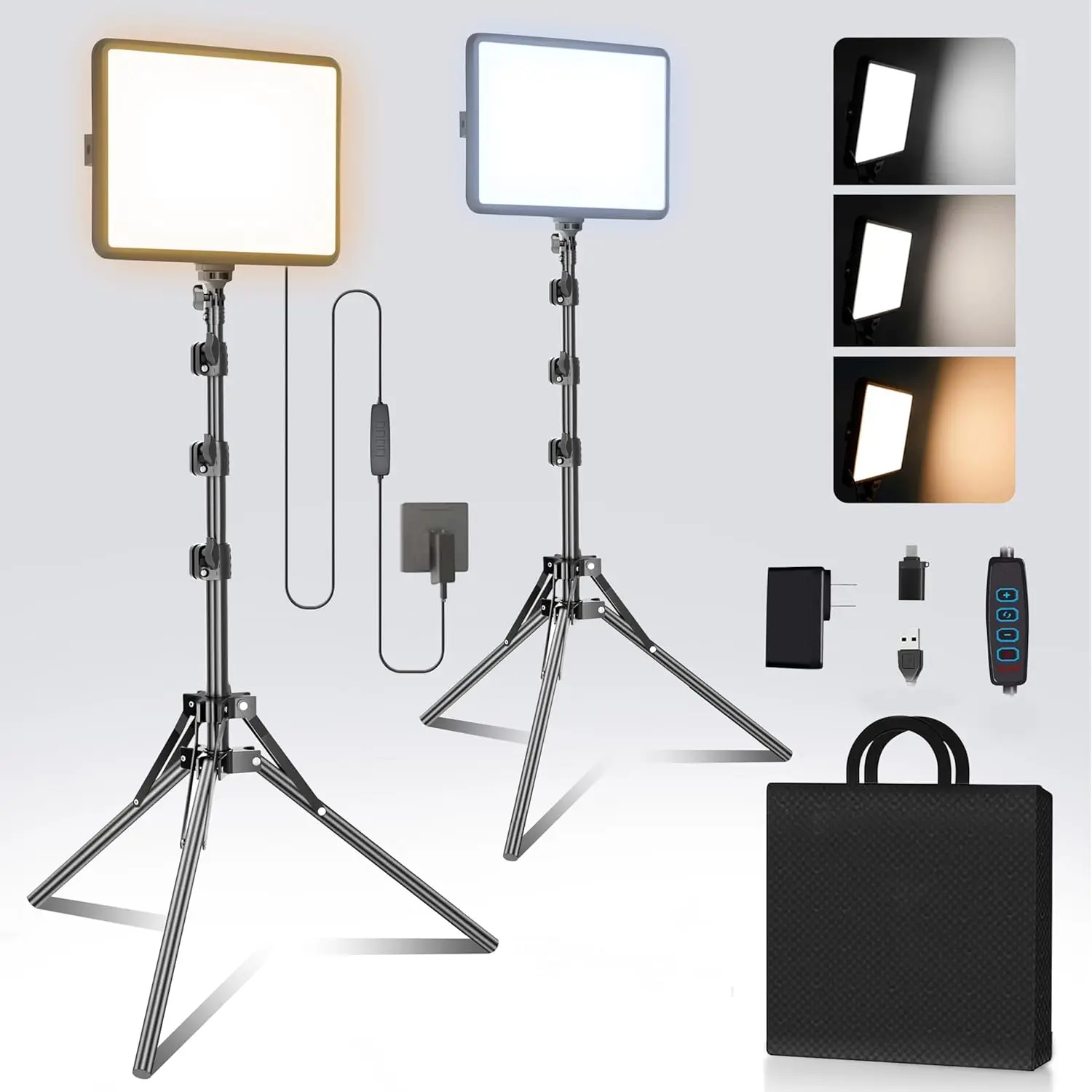 2-Pack Led Photogra…