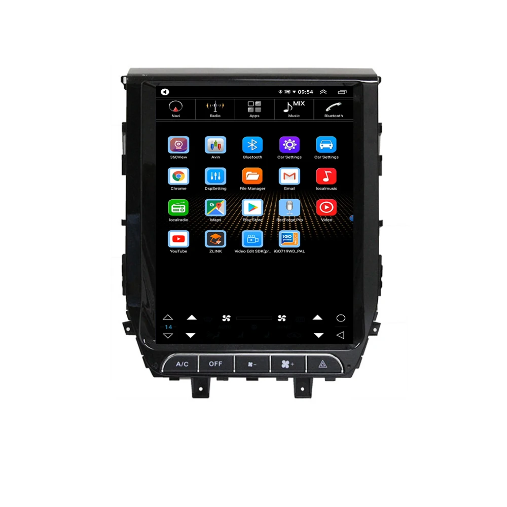 15.6‘’ Android Screen For Toyota Land Cruiser 200 LC200 2008-2019 GPS Wireless Car Carplay Radio Multimedia Player Electronics